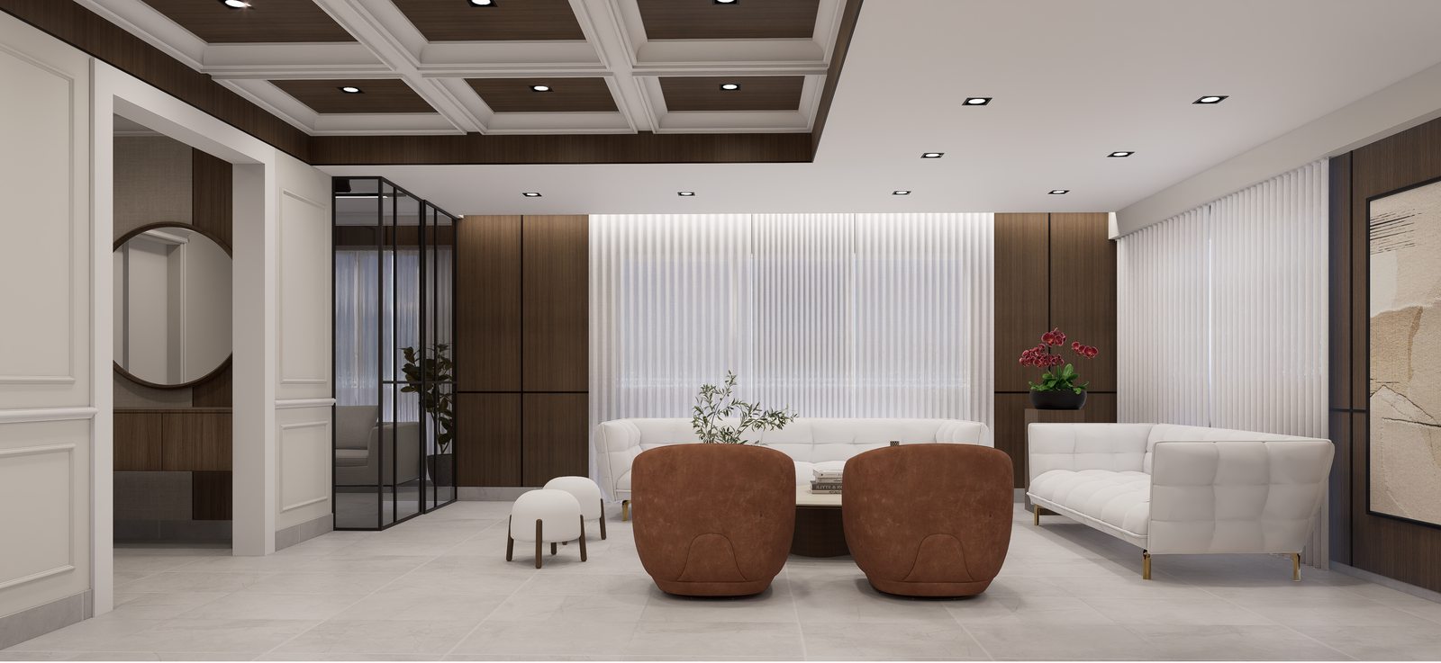 Comedor con mesa y sillas por A. Guzman Studio