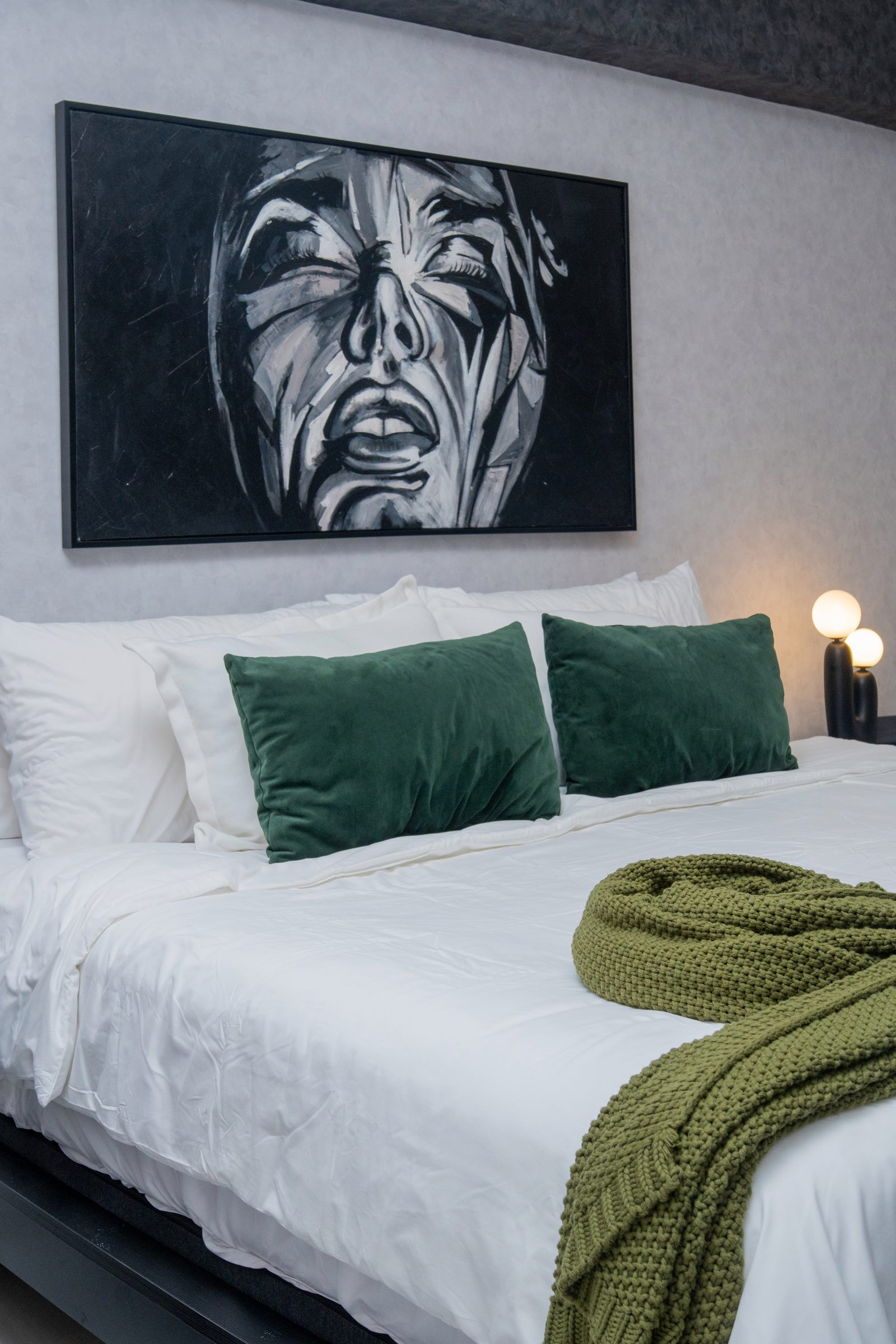 Detalle de dormitorio en Santo Domingo por A. Guzman Studio